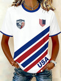 USA World Cup 2026 Soccer T-Shirt Game Day Shirts Gifts For Soccer Lovers - Loomnari