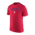 USWNT Merch USWNT States Red T-Shirt USWNT Shirts FIFA World Cup Gifts For Soccer Fans - Loomnari