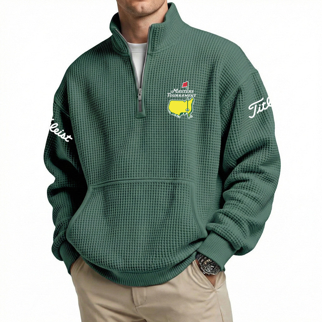 Titleist 2026 Masters Tournament Quarter-Zip Shirt Golf Apparel Gift Ideas For Golfers - Loomnari