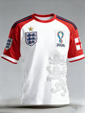 England Soccer FIFA World Cup 2026 Shirt 3 Lions Football Merch Gifts For Game Day Football Lovers - Loomnari