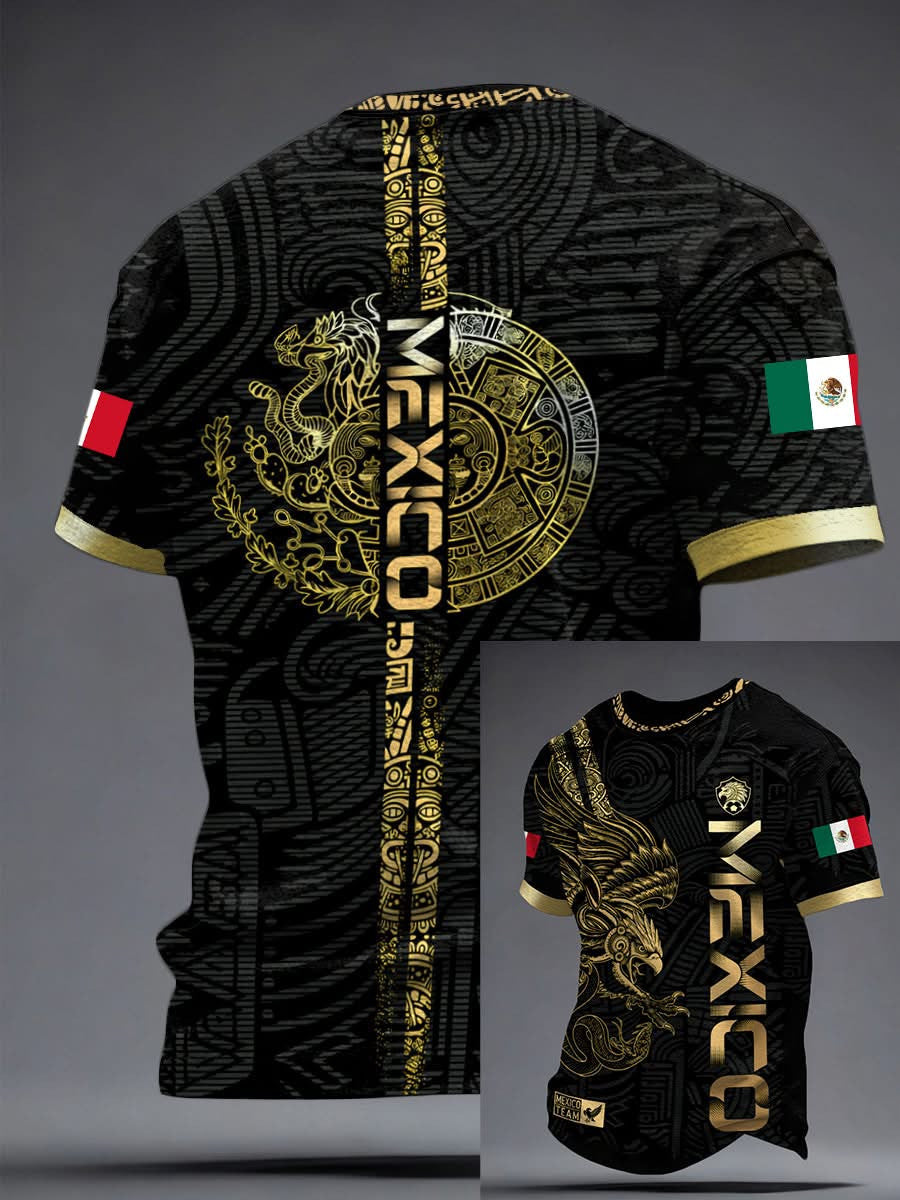 Mexico FIFA World Cup 2026 T-Shirt Mexico Football National Team Merch Men's Game Day Outfits - Loomnari