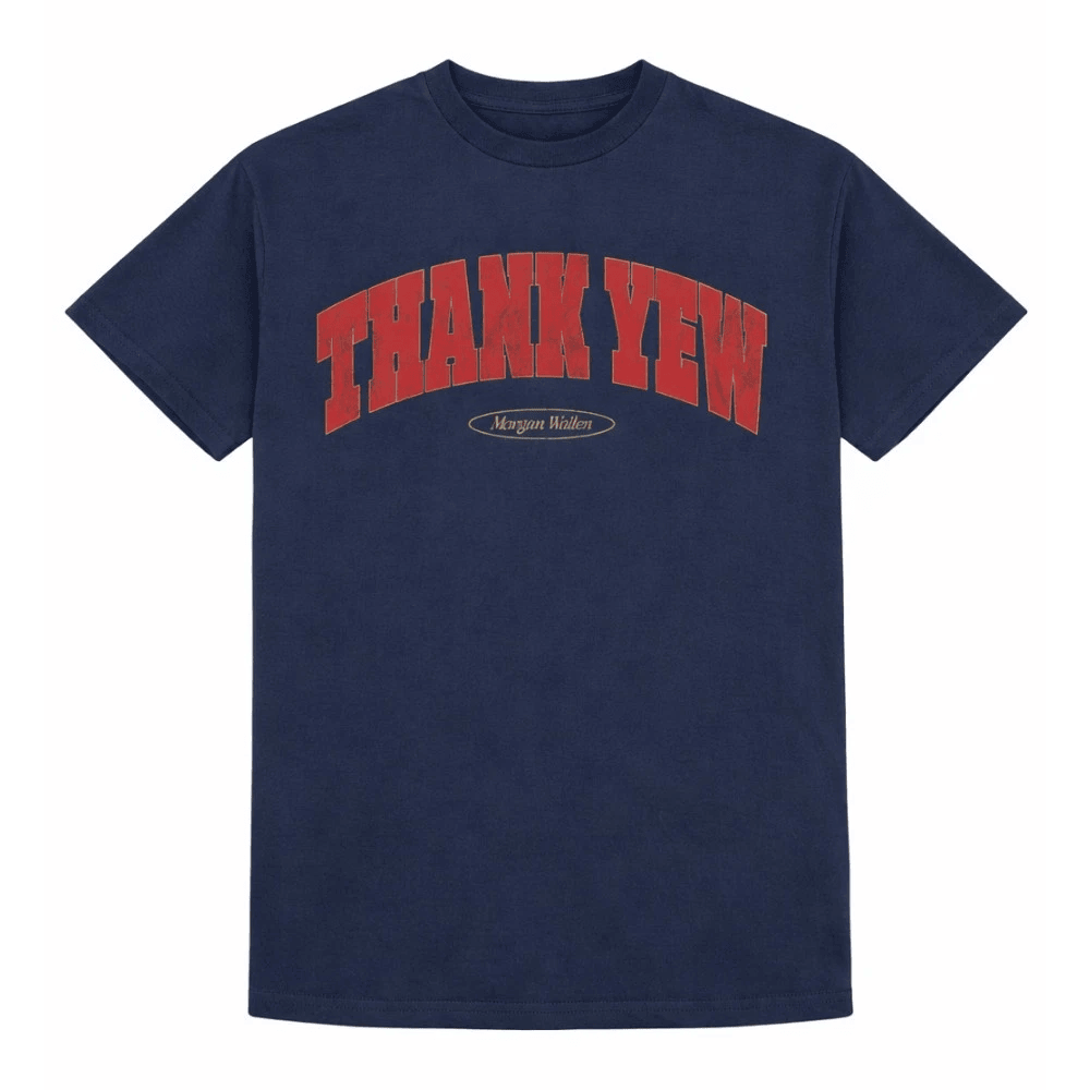 Morgan Wallen Still The Problem Thank Yew Navy T-shirt Morgan Wallen Merch Fan Gifts - Loomnari