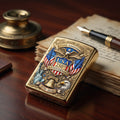 USA 250th Anniversary 1776 2026 Zippo Lighter Case 4th Of July Merch Gifts For Him - Loomnari