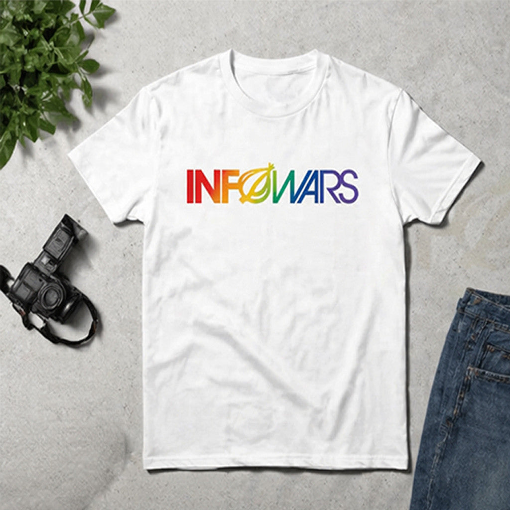 Onion InfoWear Infowars Mashup Logo T-Shirt White Unique Gifts For Friends - Loomnari