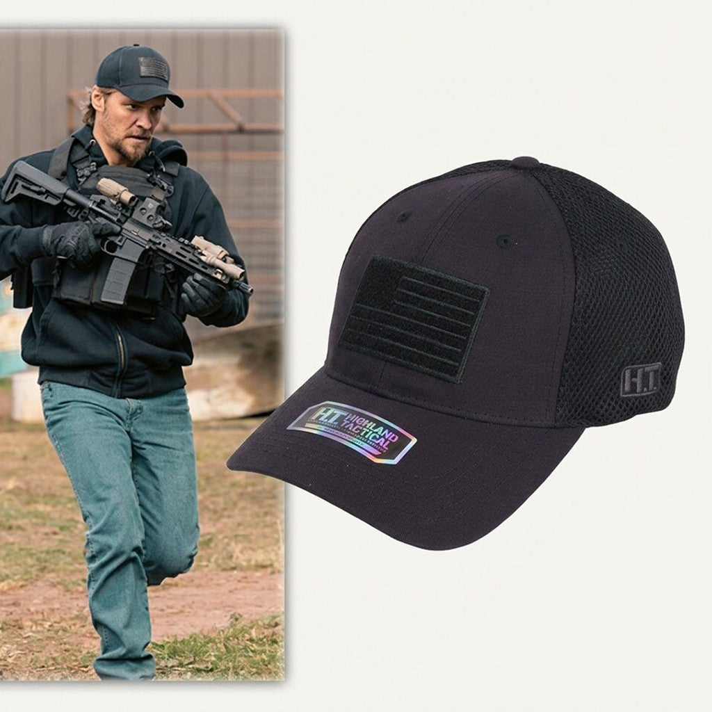 Kayce Dutton Luke Grimes On Marshals In Low Places Highland Tactical American Flag Hat Gifts - Loomnari
