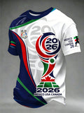 FIFA World Cup 2026 Host Nations T-Shirt Mexico USA Canada Clothes Game Day Gifts - Loomnari