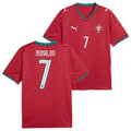 World Cup 2026 Merch #7 Cristiano Ronaldo Portugal National Team Home V-Neck Shirt Fan Gifts - Loomnari