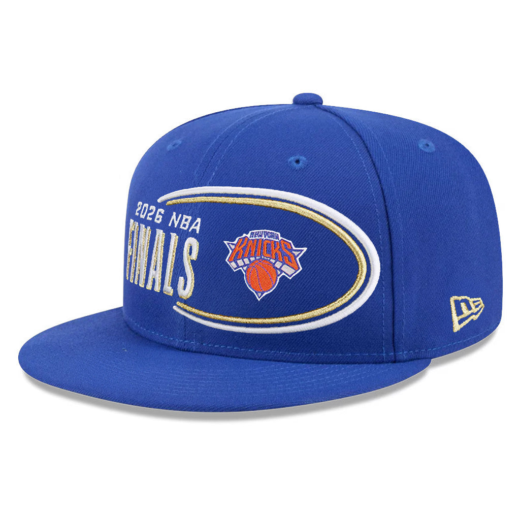 New York Knicks Final Merch Knicks 2026 Eastern Conference Champions Locker Room Snapback Hat Embroidered - Loomnari
