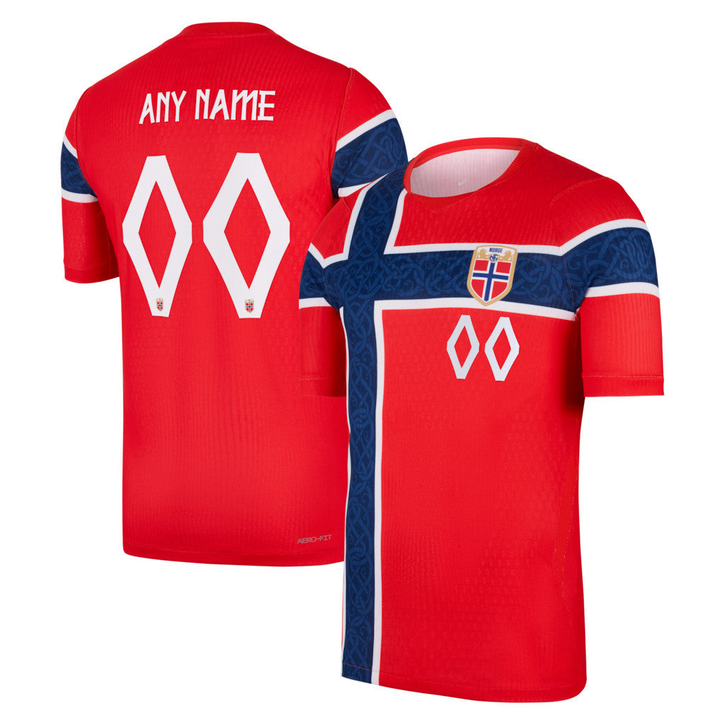 Custom Norway FIFA World Cup 2026 Merch Norway National Team 2026 Home Match Jersey Gifts For Fan - Loomnari