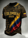 Colombia FIFA World Cup 2026 T-Shirt Colombia National Football Team Merch Best Fan Gifts - Loomnari