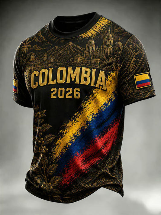 Colombia FIFA World Cup 2026 T-Shirt Colombia National Football Team Merch Best Fan Gifts - Loomnari