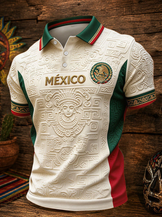 Mexico FIFA World Cup 2026 Polo Shirt Mexico Football National Team Merch Game Day Fan Gifts - Loomnari
