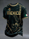 Mexico FIFA World Cup 2026 T-Shirt Mexican Aztec Shirt Mexico National Team Merch Fan Gifts - Loomnari