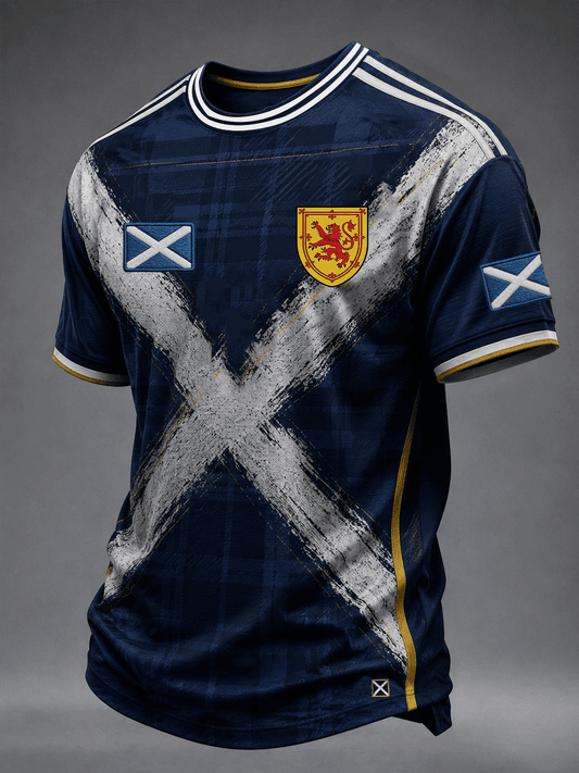 Scotland FIFA World Cup 2026 T-Shirt Scotland Football Team Merch Gifts For WC Fans - Loomnari