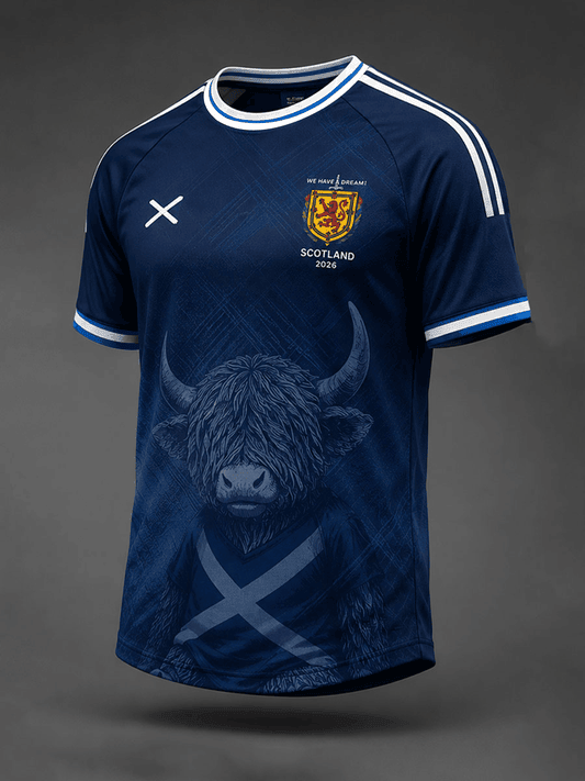 Scotland FIFA World Cup 2026 T-Shirt We Have A Dream Shirt Football Fan Apparel Gifts Ideas - Loomnari
