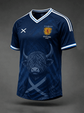 Scotland FIFA World Cup 2026 V-Neck Shirt We Have A Dream Shirts Soccer Fan Gifts For Him - Loomnari