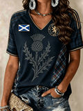 Scotland FIFA World Cup 2026 V-Neck Shirt Game Day Clothes Gifts For Scotland Football Fans - Loomnari