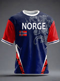 Norway Football World Cup 2026 T-Shirt Game Day Shirt FIFA Merch Gifts For Norway Football Fans - Loomnari
