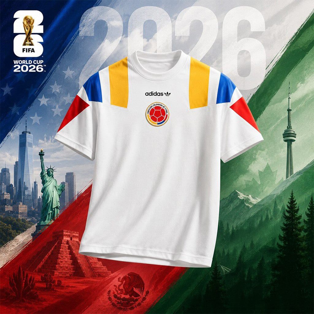 Colombia 2026 World Cup 1992 EQT Retro T-Shirt FIFA World Cup Merch Best Gifts For Soccer Fans - Loomnari