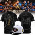 New York Knicks Champions T-Shirt 2026 NY Knicks Championship Merch Gifts For Basketball Fans - Loomnari