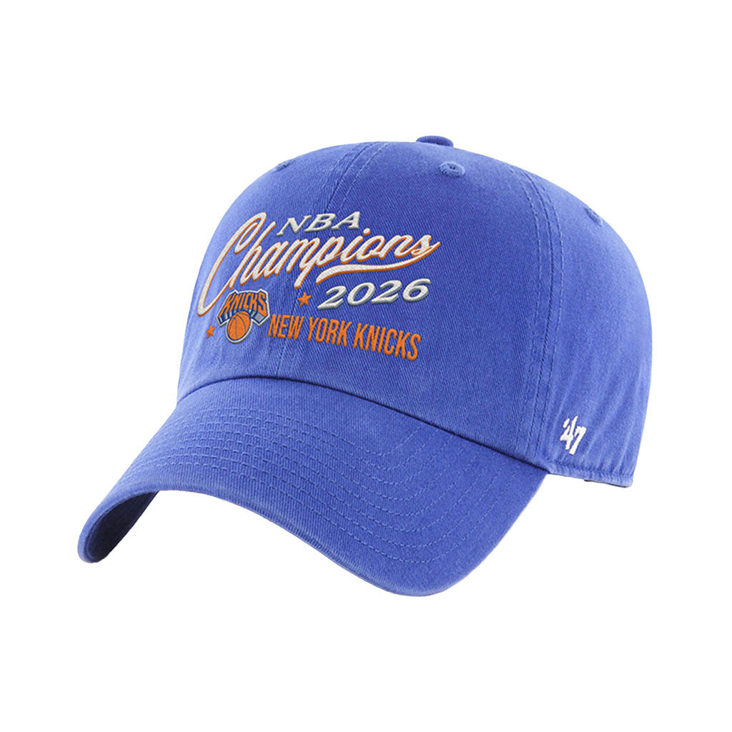 New York Knicks Champions Merch 2026 NY Knicks '47 Finals Champions Embroidered Hat Best Gifts - Loomnari