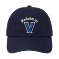Villanova Knicks Hat 2026 Knicks In V Hat Embroidered New York Knicks Champions Merch Navy - Loomnari