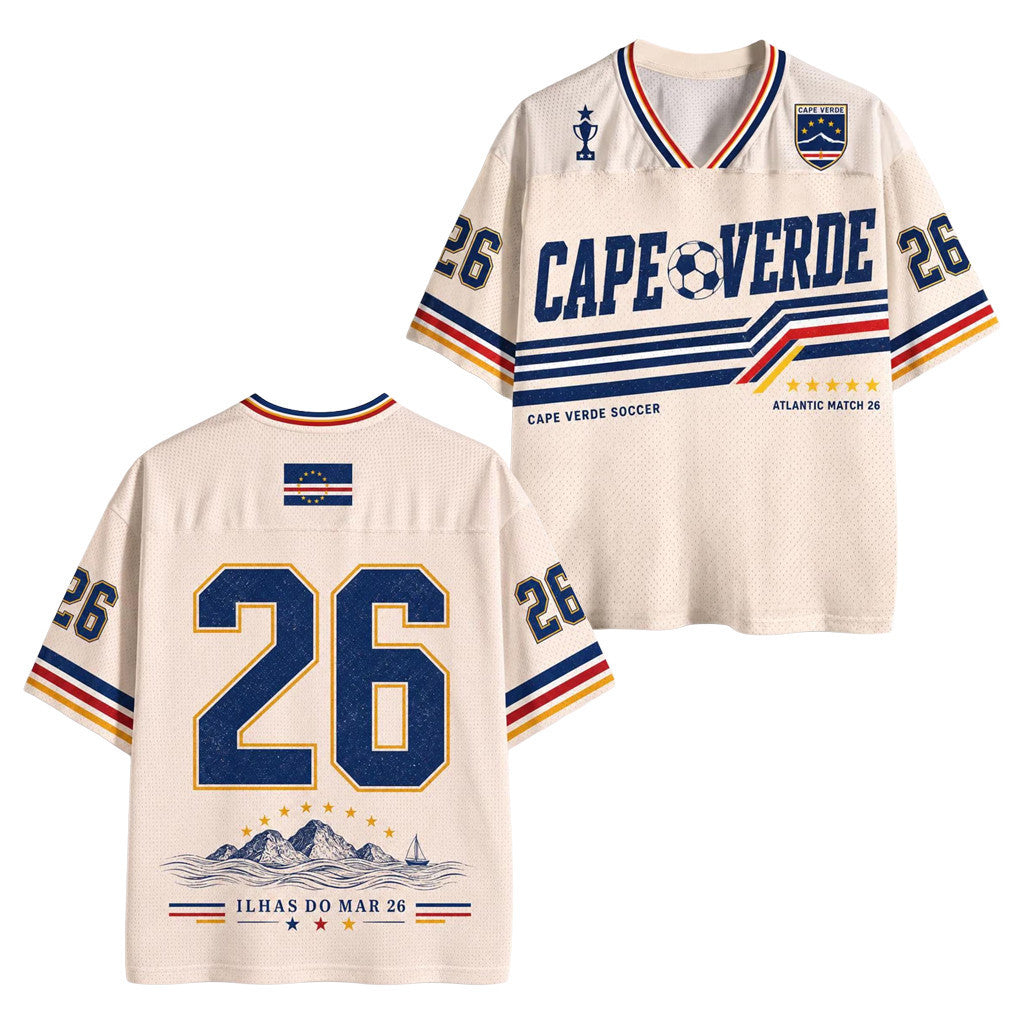 FIFA World Cup Merch 2026 Cabo Verde Soccer Jersey Cabo Verde Team WC Merch Gifts For Fans - Loomnari