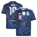 Argentina FIFA World Cup 2026 Merch #10 Lionel Messi Argentina National Team Away Jersey Black - Loomnari