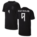 Norway National Team Merch 2026 Erling Braut Haaland #9 Norway National Team Stadium Away Jersey - Loomnari
