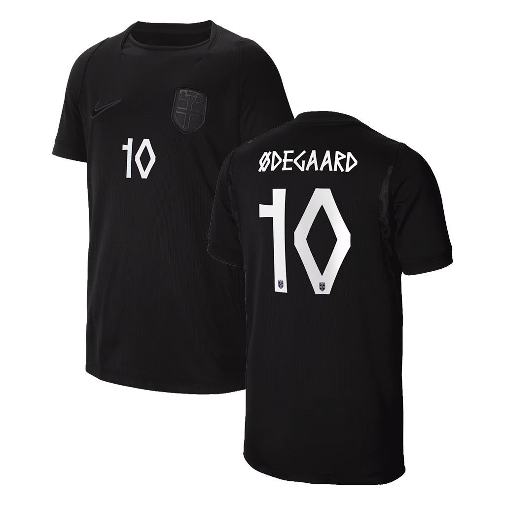 Norway National Team Merch 2026 Martin Odegaard #10 Norway National Team Jersey Gifts For Fan - Loomnari