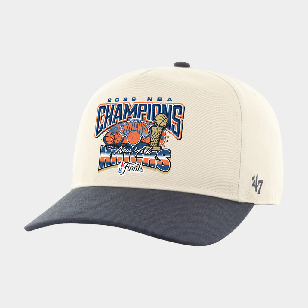 New York Knicks Champions Merch '47 NY Knicks 2026 Finals Champions Embroidered Hat Fan Gifts - Loomnari