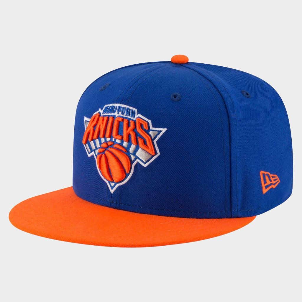 New York Knicks Champions Merch Knicks 2026 Finals Champions Two Tone Snapback Hat Embroidered - Loomnari