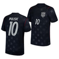 USMNT World Cup 2026 Merch #10 Christian Pulisic USMNT 2026 Stadium Away Jersey FIFA Merch - Loomnari