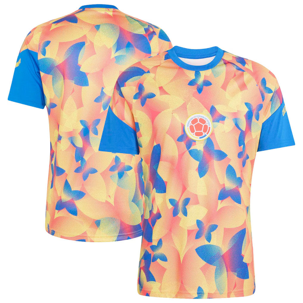 Colombia FIFA World Cup Merch 2026 Colombia National Team 2026 Pre-Match Jersey Fan Gears - Loomnari