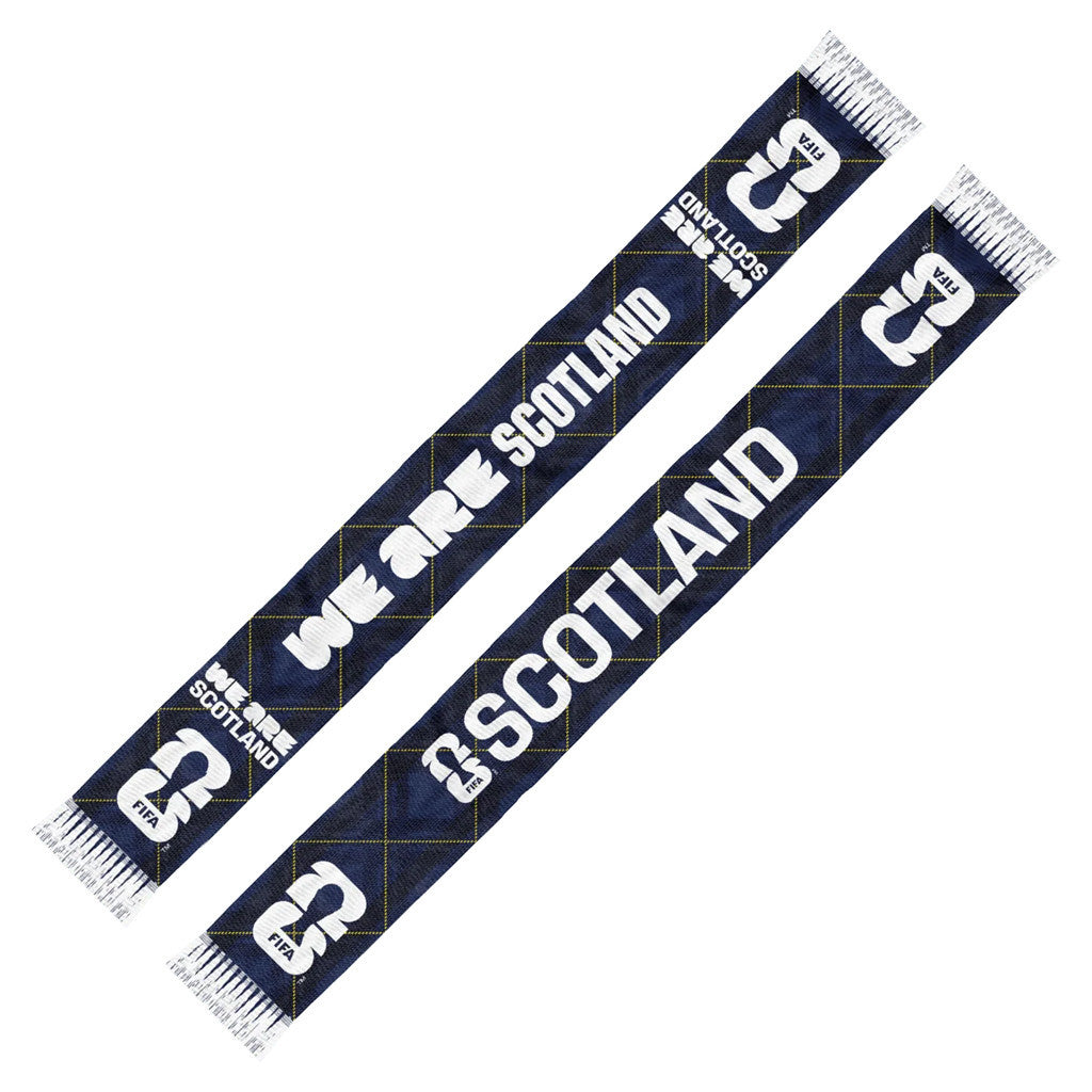 Scotland FIFA World Cup Merch 2026 We Are Scotland Scarf Game Day Gear Gift For Football Fans - Loomnari