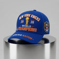 2026 NY Knicks World Champions Hat New York Knicks Finals Championship Merch Fan Gifts - Loomnari