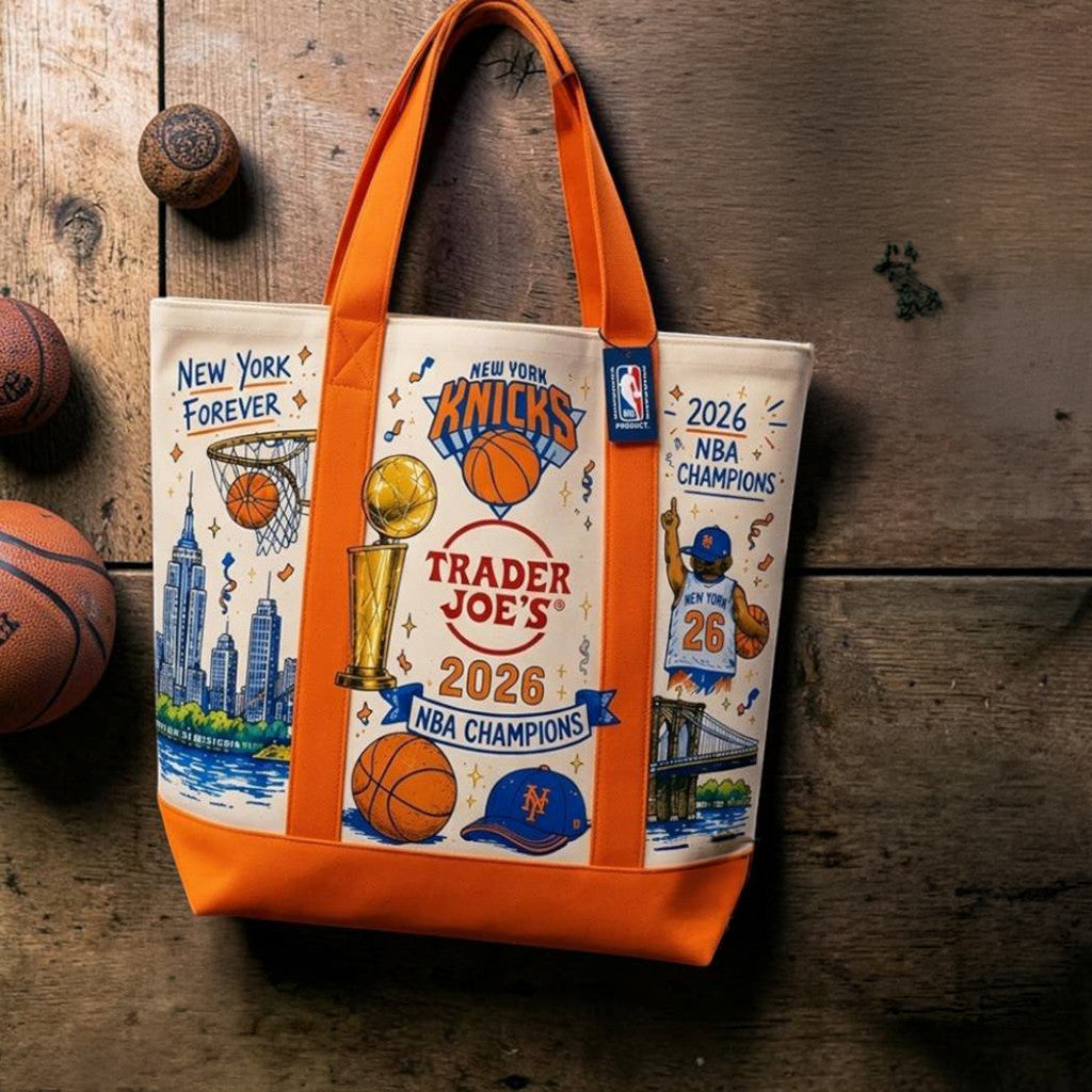 New York Knicks 2026 Champions Tote Bag NY Knicks Finals Championship Merch Basketball Fan Gift - Loomnari