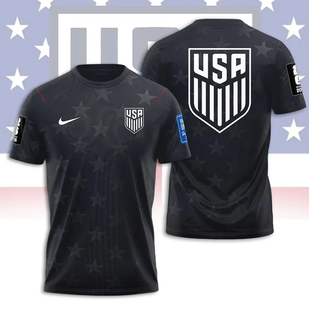 USMNT FIFA World Cup Merch 2026 USA National Football T-Shirt Match Day Shirts Gift For Fans - Loomnari