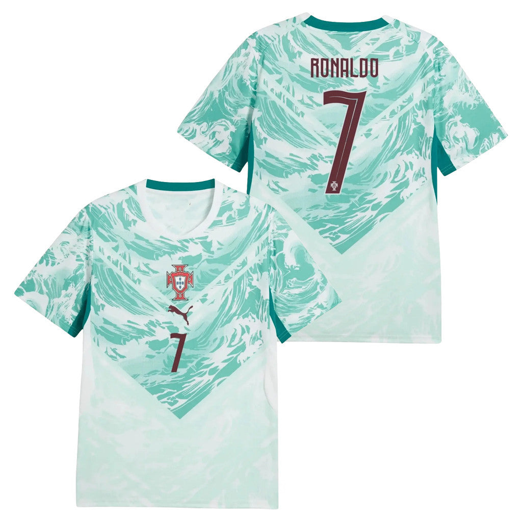 Portugal World Cup Merch 2026 Cristiano Ronaldo #7 Away Jersey FIFA Merch Gift For Game Day - Loomnari