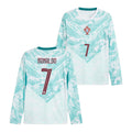Portugal World Cup Merch 2026 Ronaldo #7 Portugal 2026 Long Sleeve Away Jersey Game Day Gifts - Loomnari