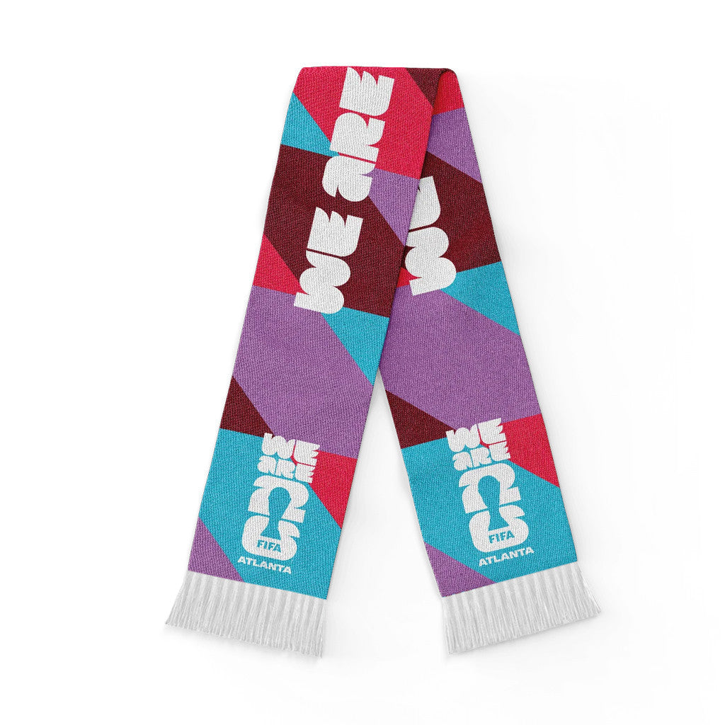 FIFA World Cup 2026 Merch Atlanta Host City Scarf We Are Atlanta FIFA Merchandise Game Day Gear - Loomnari