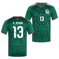Mexico World Cup Merch #13 G Ochoa Mexico Home 2026 World Cup Jersey Game Day Gifts For Fans - Loomnari