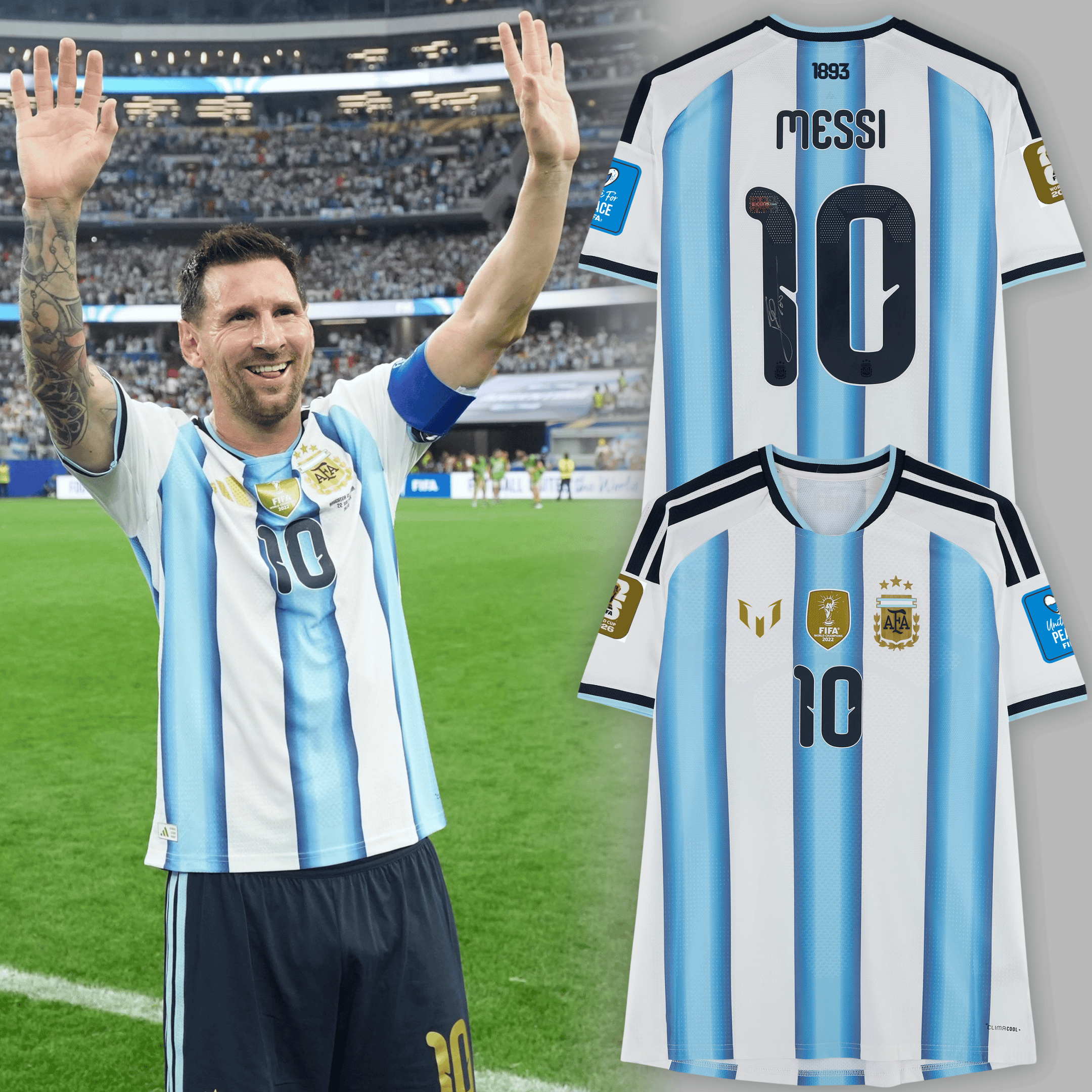 #10 Lionel Messi Argentina National Team 2026 World Cup Jersey Lionel Messi Merch Gift For Fans - Loomnari