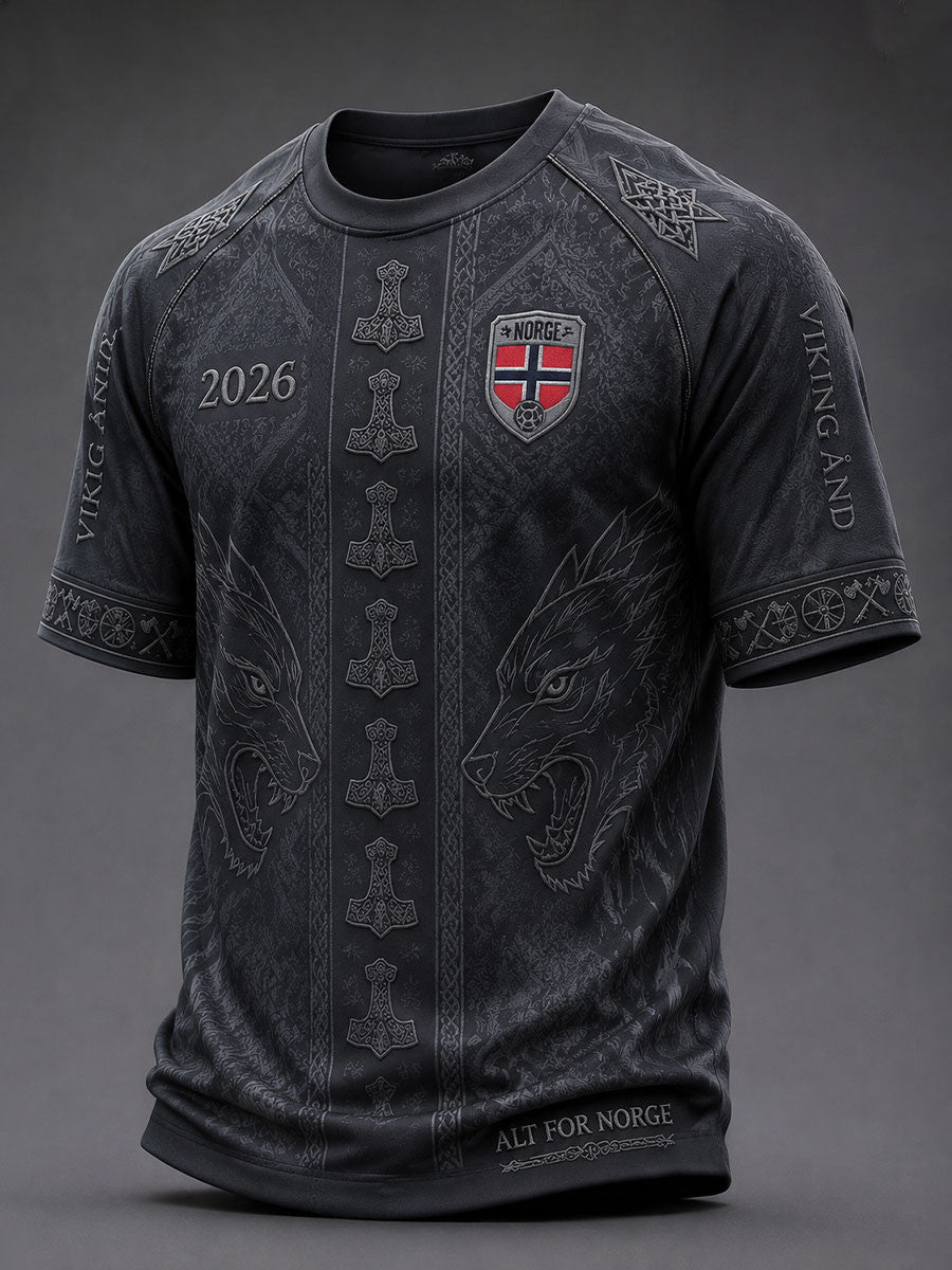 Norway FIFA World Cup 2026 Merch Alt For Norge T-Shirt Game Day Gift For Norway Football Fans - Loomnari
