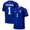 Cabo Verde Merch World Cup 2026 Vozinha #1 Cape Verde Home Jersey Elite WC Vozinha Merch - Loomnari