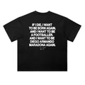 Comma Football Merch 2026 Maradona Born Again T-Shirt Best Gift For Father In Law - Loomnari
