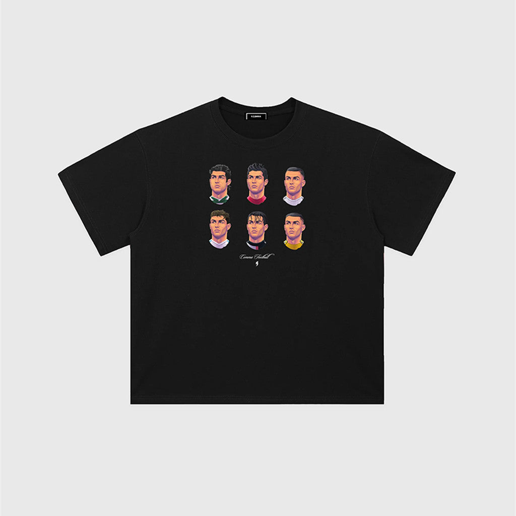 Comma Football Merch 2026 Ronaldo Barber Shop Black Shirt Ronaldo Merch Gifts For My Husband - Loomnari