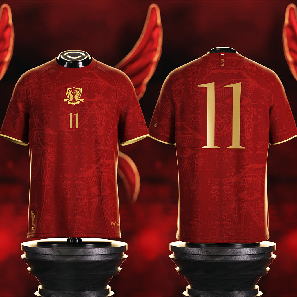 Comma Football Merch 2026 Egyptian King away Jersey Mohamed Salah Merch Present For Dad - Loomnari