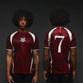 Comma Football Merch 2026 El Pistolero Jersey #7 Suarez Liverpool Merch Football Fan Apparel - Loomnari