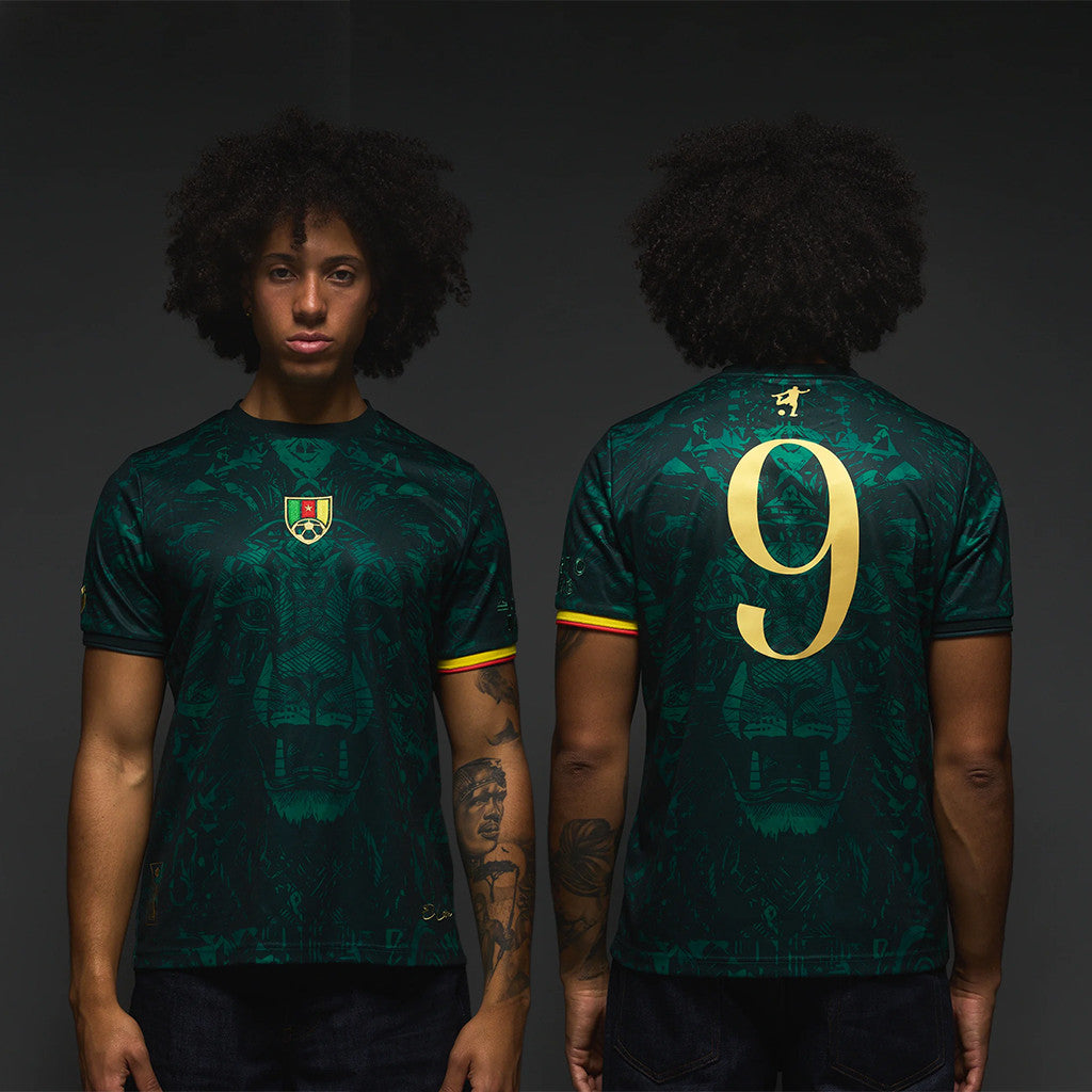 Comma Football Merch 2026 El Leon Jersey #9 Samuel Eto'o Jersey Gifts For Football Lovers - Loomnari